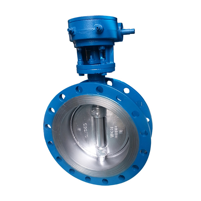 Cast steel butterfly valve D343H-16C